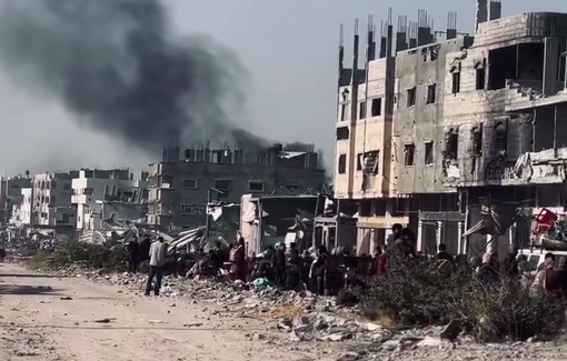 Thumbnail preview image for the video titled: Forced displacement from Beit Hanoun