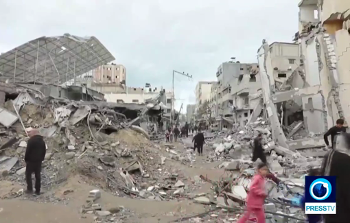 Thumbnail preview image for the video titled: Football in Gaza becomes relief amid the destruction, the siege and the starvation