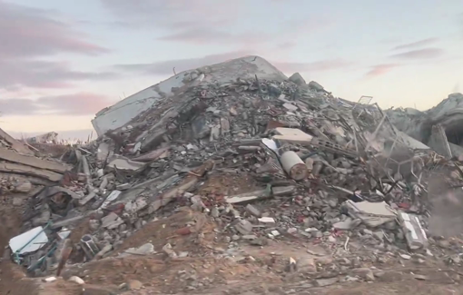 Thumbnail preview image for the video titled: Mass destruction of all signs of life across South Gaza to Gaza City