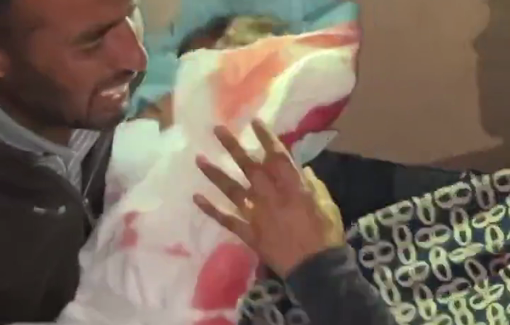 Thumbnail preview image for the video titled: Parents mourn their children killed by Israeli bombing