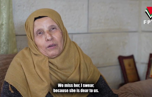 Thumbnail preview image for the video titled: The mother of captive Anwar Rustum speaks about his detention conditions