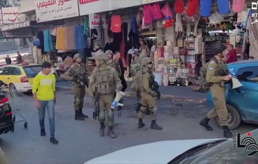 Thumbnail preview image for the video titled: "Shabbat Hebron" an annual event where violent settlers assault Palestinian residents